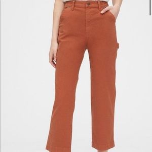 BNWT Gap High Rise Straight Leg Carpenter Pants